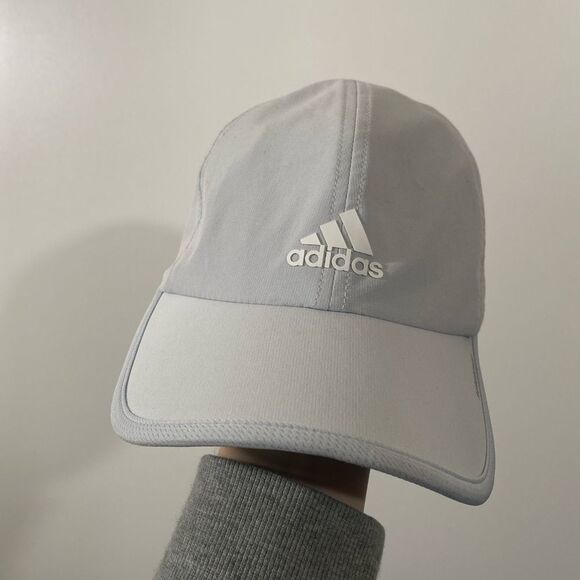 Adidas Aeroready Women’s Athletic Hat white/light blue - Picture 2 of 9